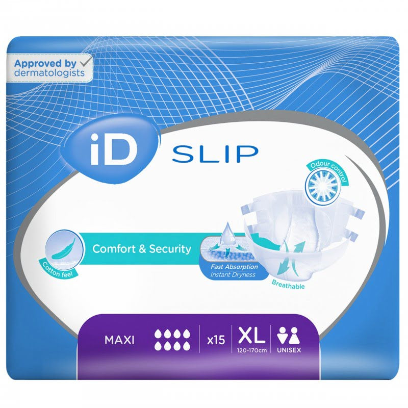 Fralda ID Slip Maxi