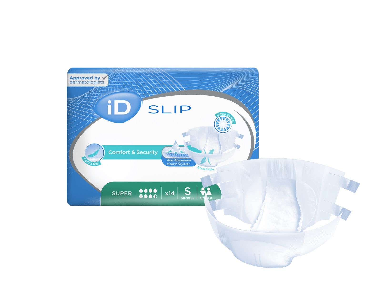 Fralda ID Slip Super