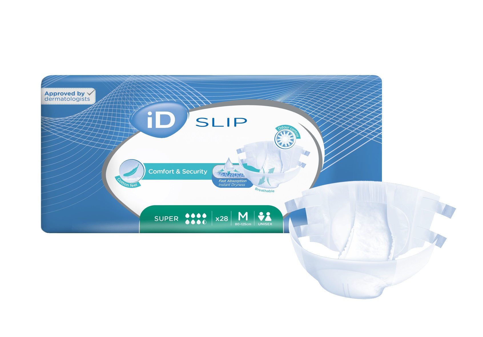 Fralda ID Slip Super