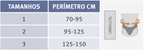 FAIXA HERNIA UMBILICAL BRANCA O105 TAM.1