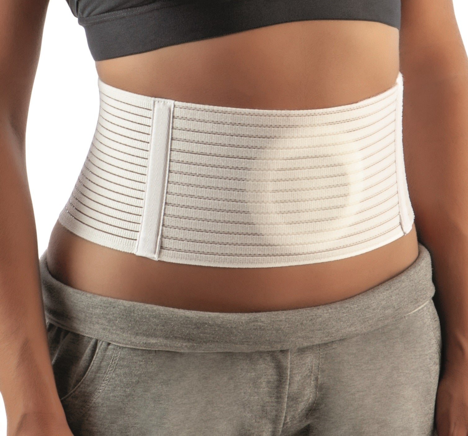FAIXA HERNIA UMBILICAL BRANCA O105 TAM.2
