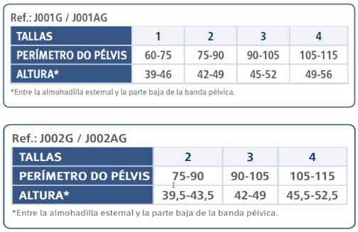 COLETE DORSOLOMBAR JEWETT J001G TAM.2