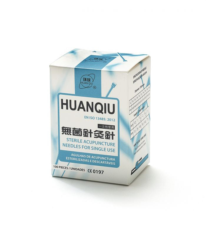 AGULHA ACUPUNCTURA 0.25X30MM AÇO INOX C/GUIA CX100