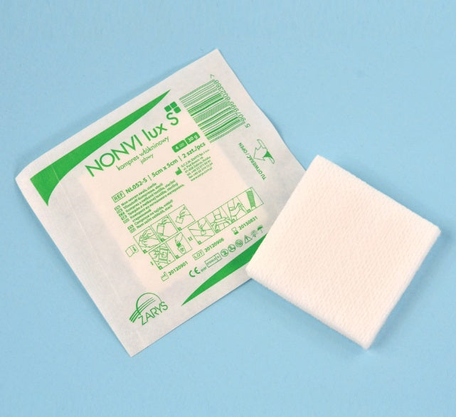 COMPRESSA TNT ESTERIL 30G 4 CAM. 5X5CM 5PCS CX25