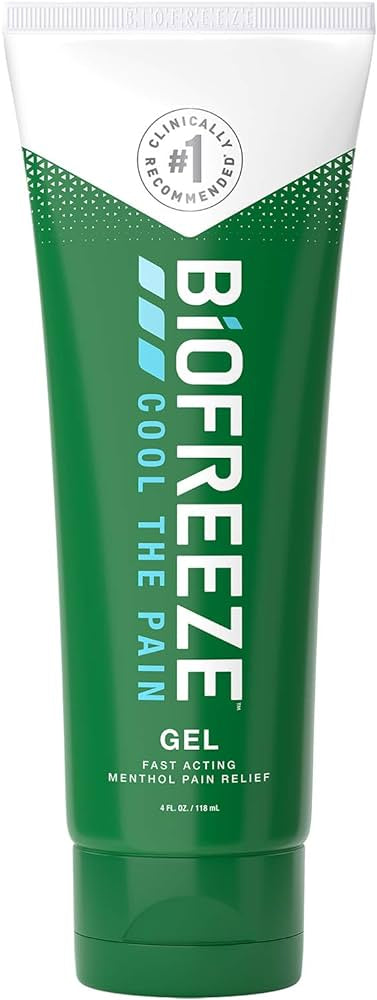 Biofreeze Gel Tube 4OZ 118 ml