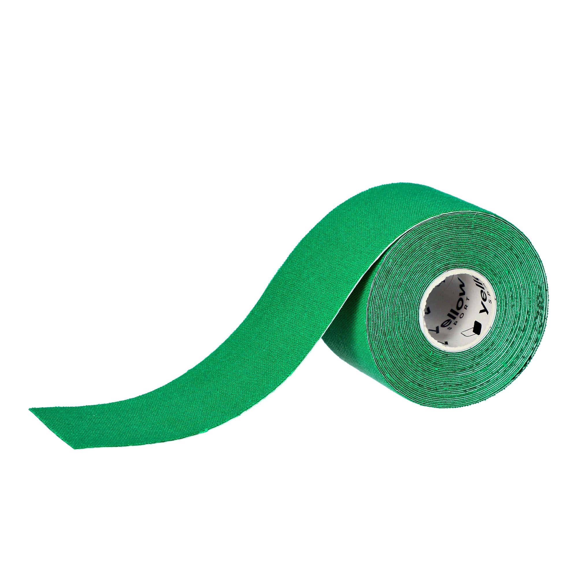 YELLOWTAPE FITA KINESIO NAO ESTERIL 5CMX5M VERDE