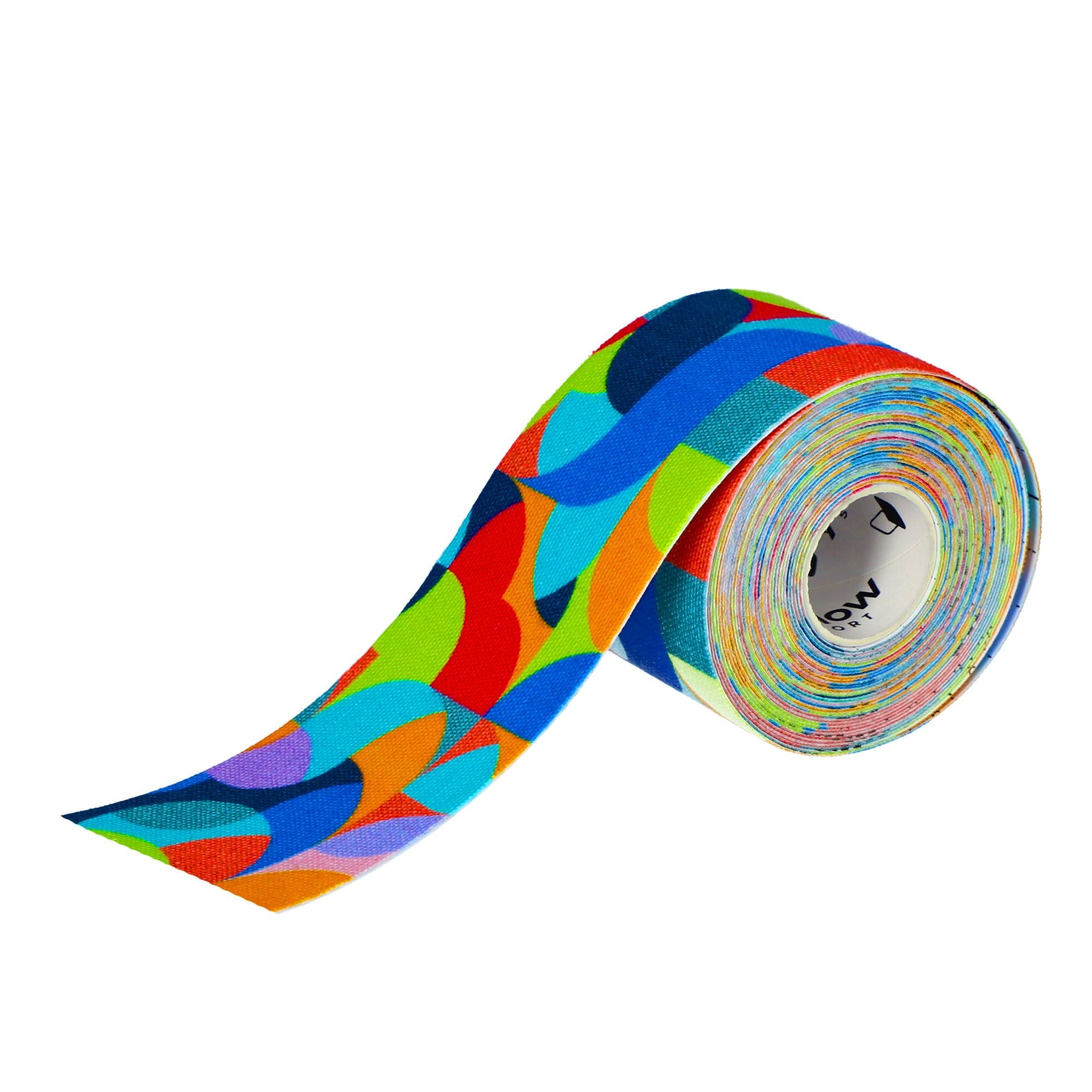 YELLOWTAPE FITA KINESIO N EST 5CMX5M ARCO-IRIS ABS