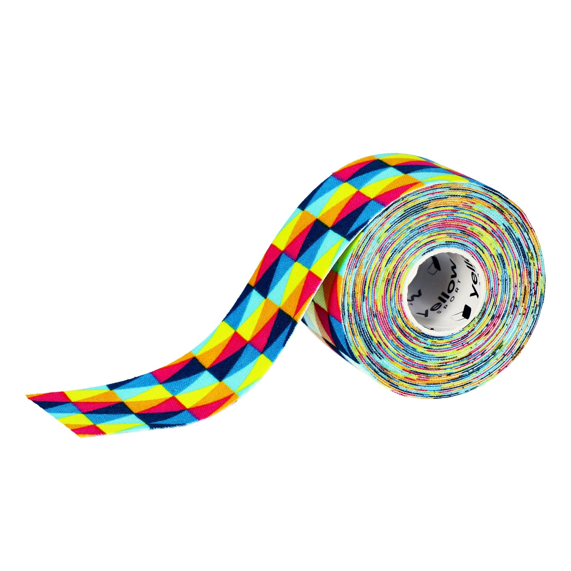 YELLOWTAPE FITA KINESIO N EST 5CMX5M TRI ARCO-IRIS