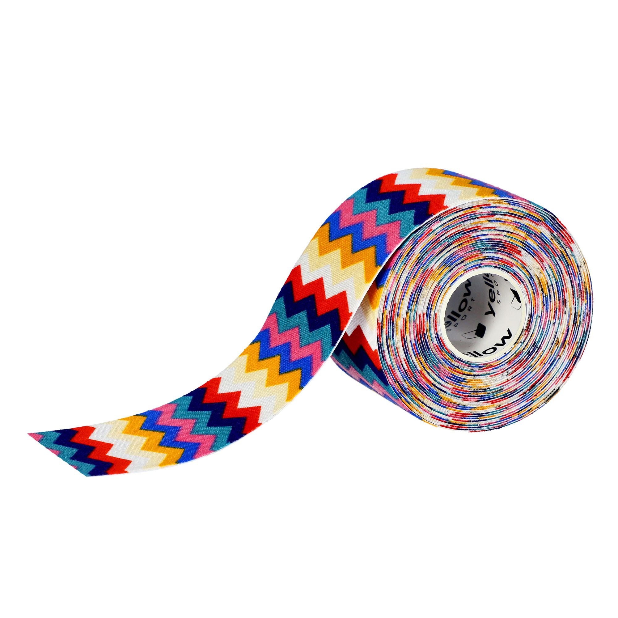 YELLOWTAPE FITA KINESIO N EST 5CMX5M ZIGZAG COLORI