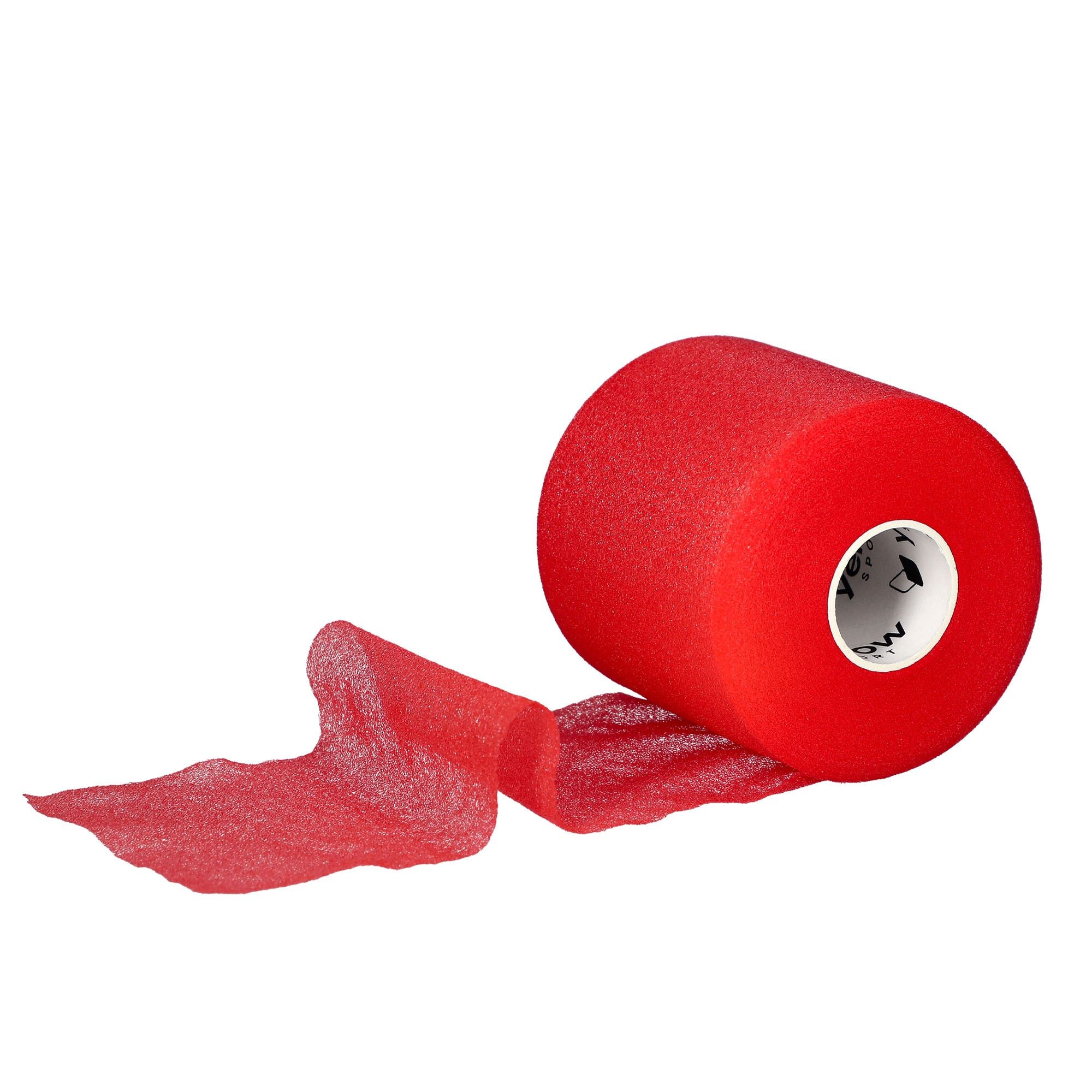 PRE-TAPE YELLOWWRAP NAO ESTER 7cmX27m VERMELHO UN