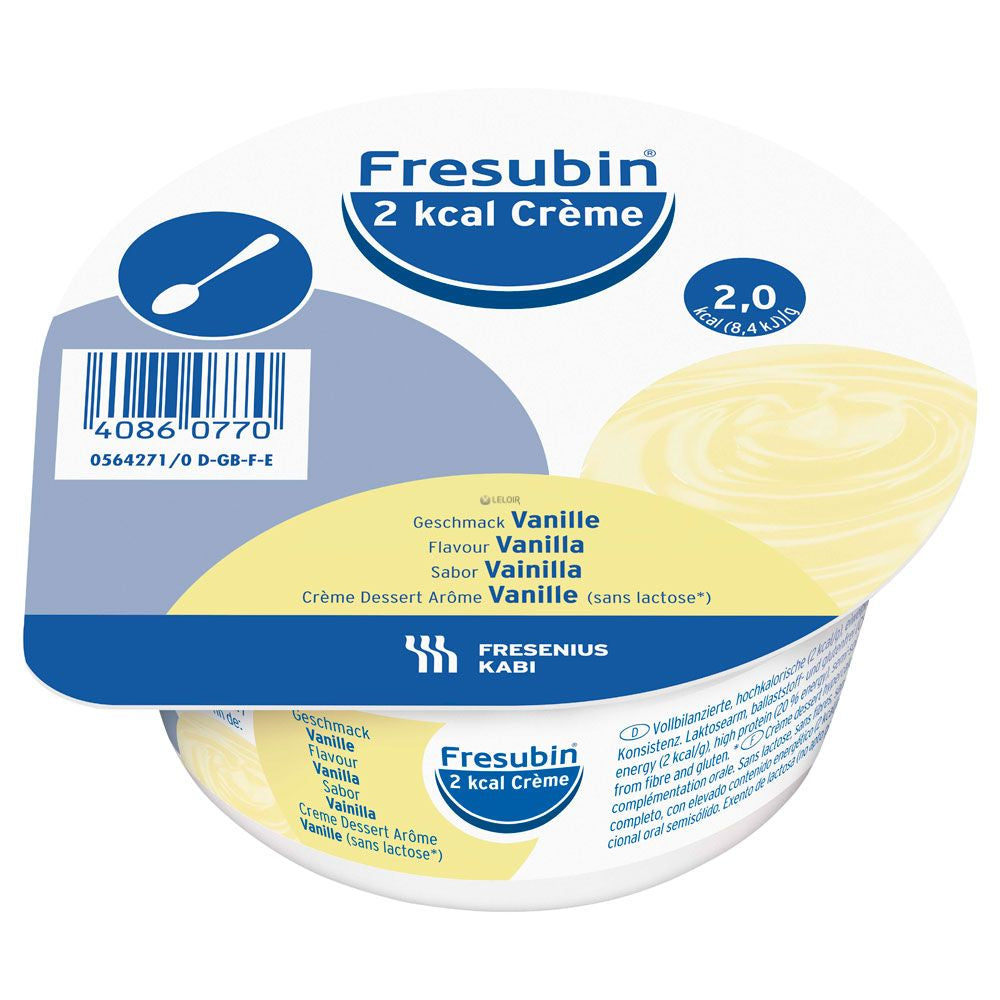 Fresubin 2 KCAL Creme Baunilha 4unidades