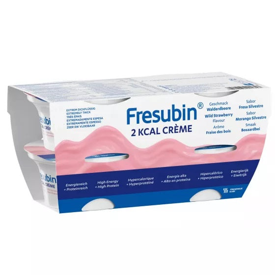 Fresubin 2KCAL Creme Morango Silvestre 4unidades