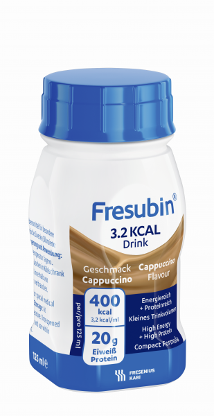 Fresubin 3.2 KCAL Drink Cappuccino 4x125ml