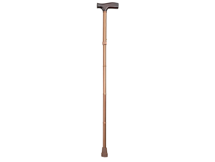 BENGALA DE ALUMINIO DOBRAVEL COR: CAFE