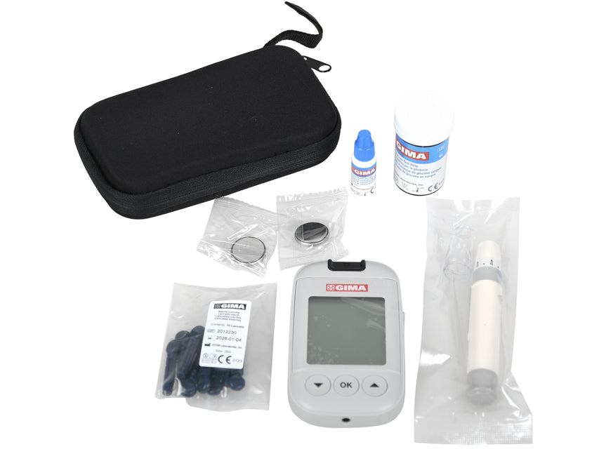 KIT MONITOR DE GLUCOSE GIMA