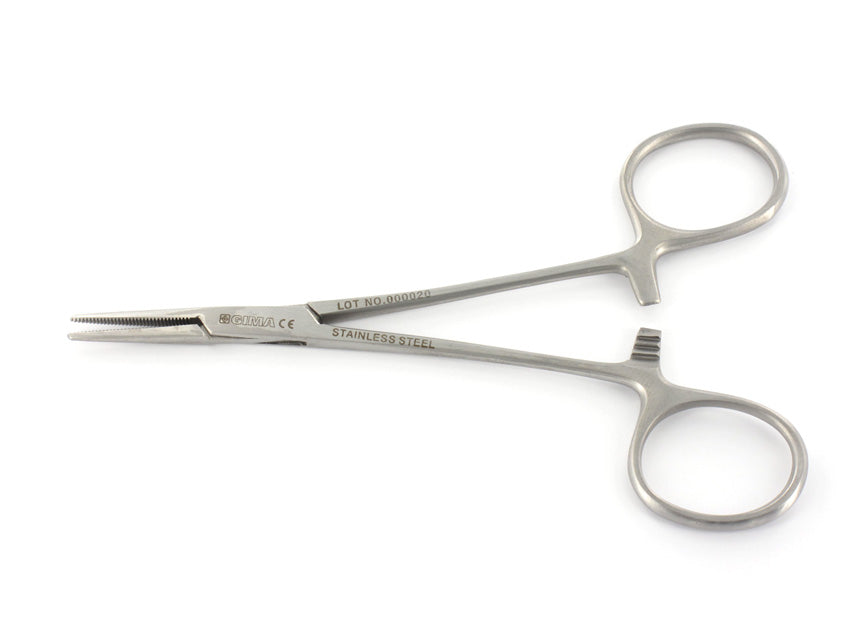 PINÇA HEMOSTATICA RETA 16CM