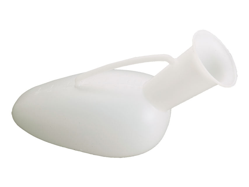 URINOL PLÁSTICO PARA HOMENS S/TAMPA 1L