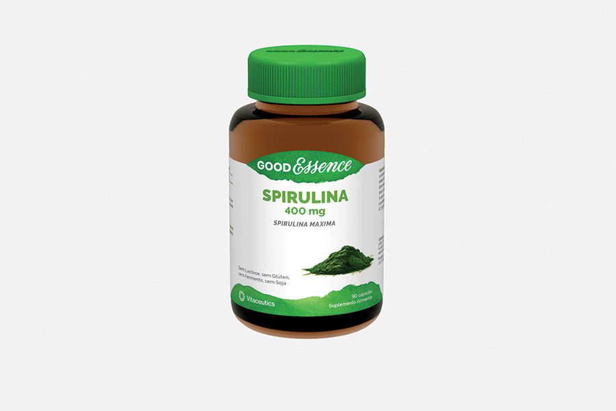 Good Essence Spirulina 400mg 90 capsulas