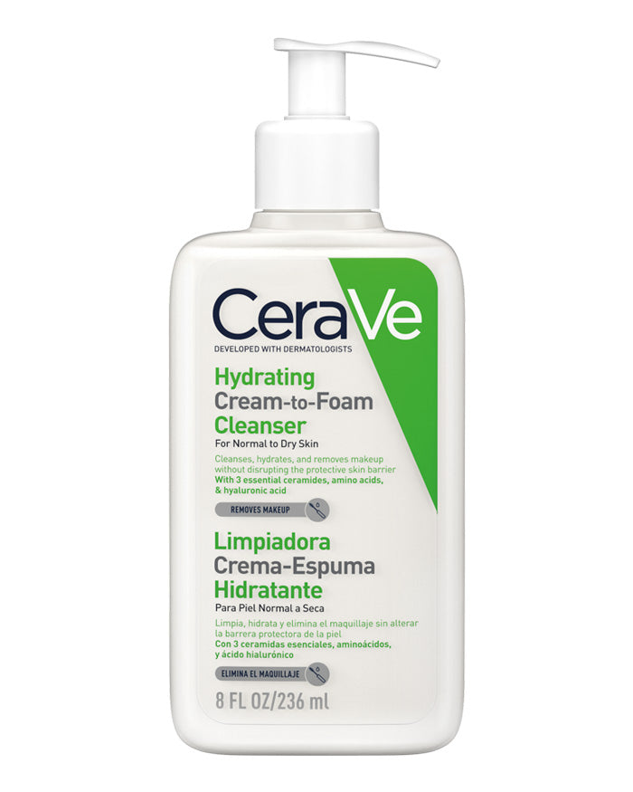 Cerave Creme Espuma de Limpeza Hidratante 236 ml