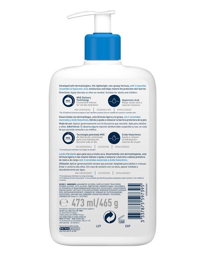 Cerave Loçao Hidratante 473 ml