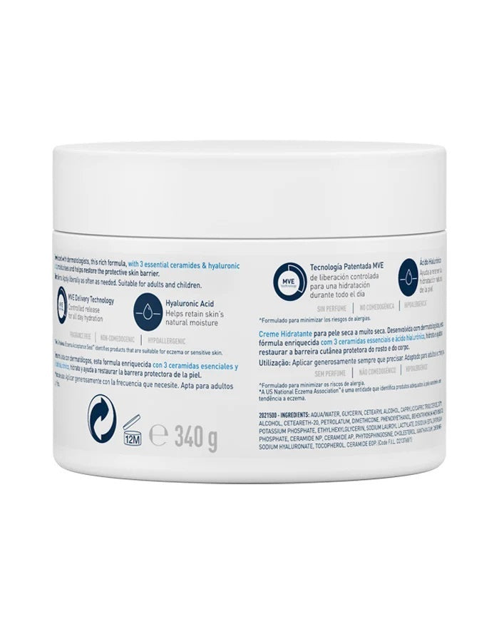 Cerave Creme Hidratante 340 gr