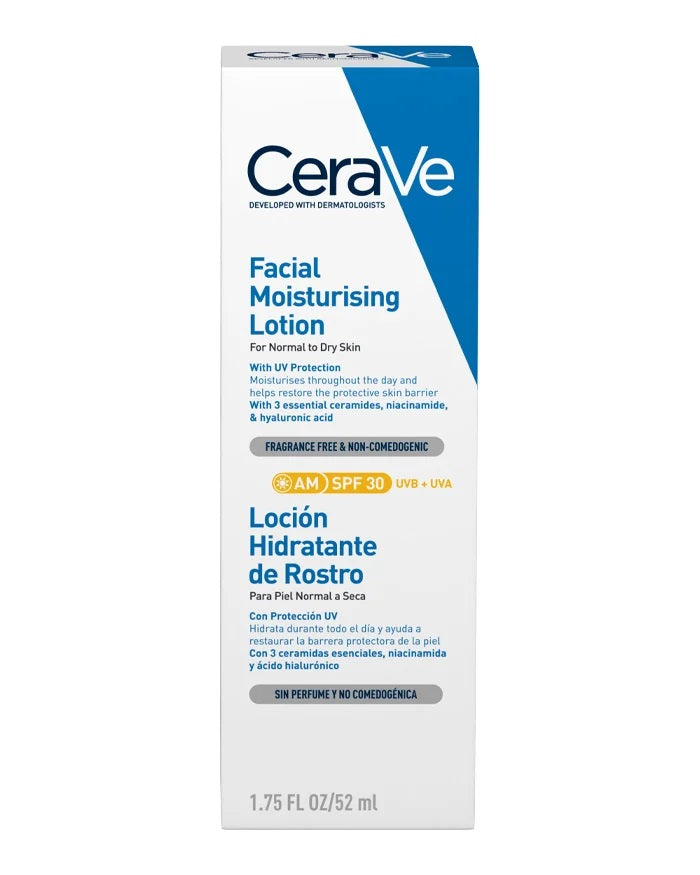 Cerave Loçao Facial Hidratante SPF30 52 ml