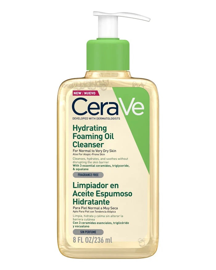Cerave Oleo-Espuma de Limpeza Hidratante 236 ml