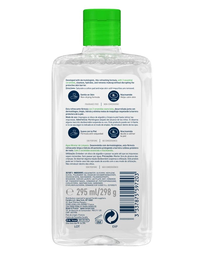 Cerave Agua Micelar 295 ml