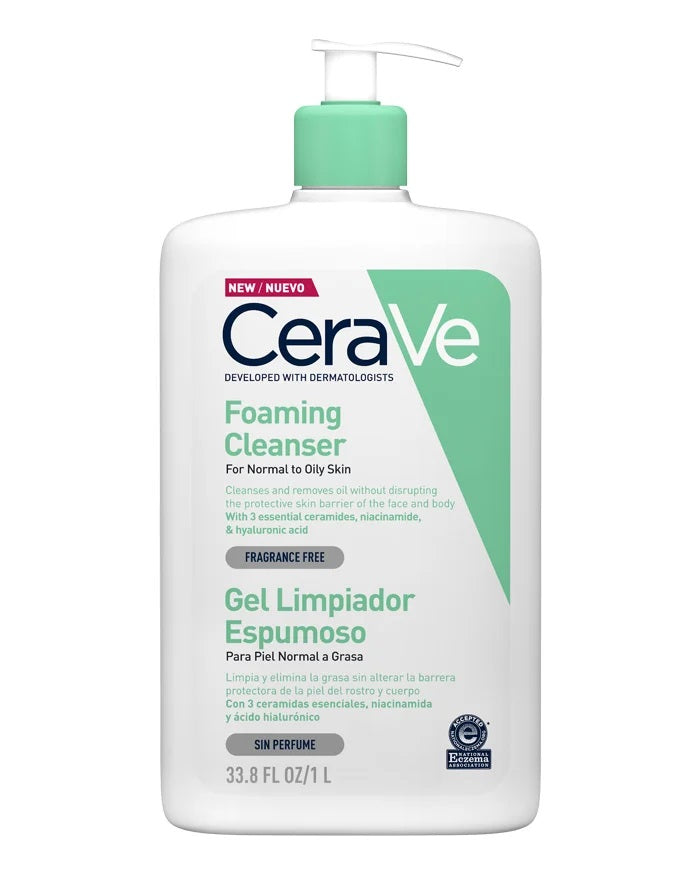 Cerave Gel Espuma de Limpeza 1 L
