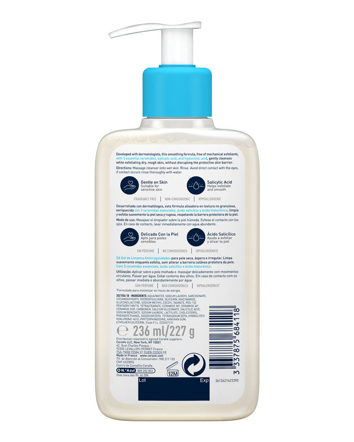 Cerave Gel de Limpeza SA Smoothing 236 ml
