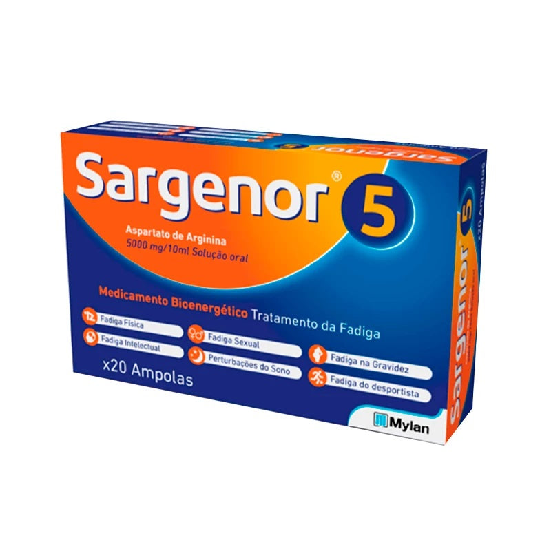 Sargenor 5 20 ampolas