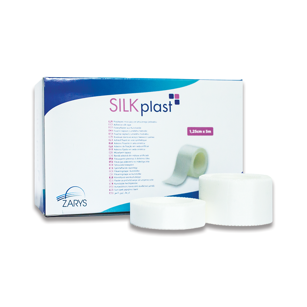 SILKPLAST FITA ADESIVA SEDA NAO ESTERIL 1,25CMX5M