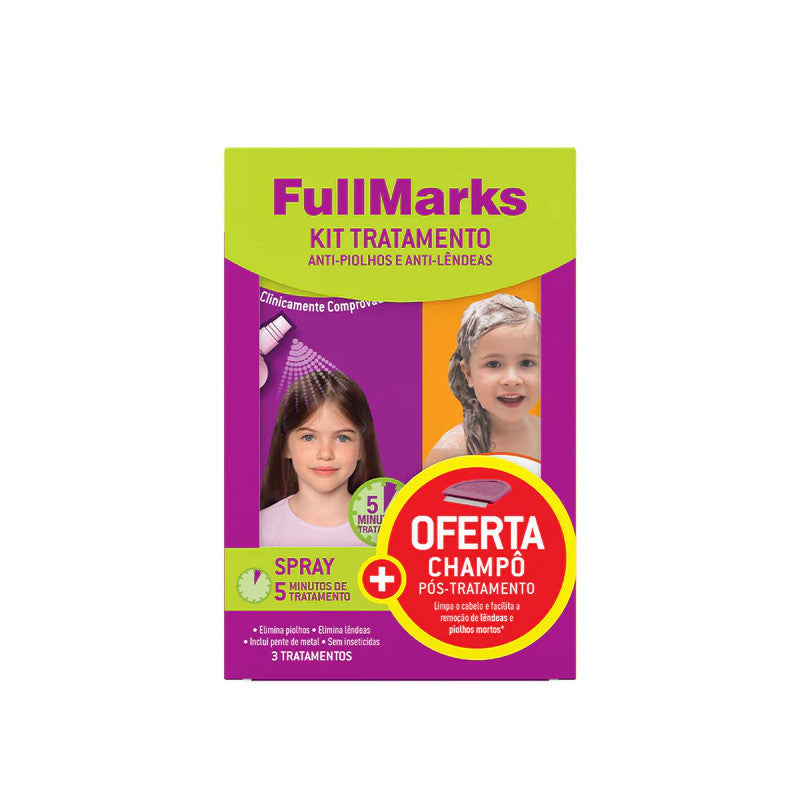 Fullmarks Spray 150 ml+Of Ch Pos Tratamento 150 ml