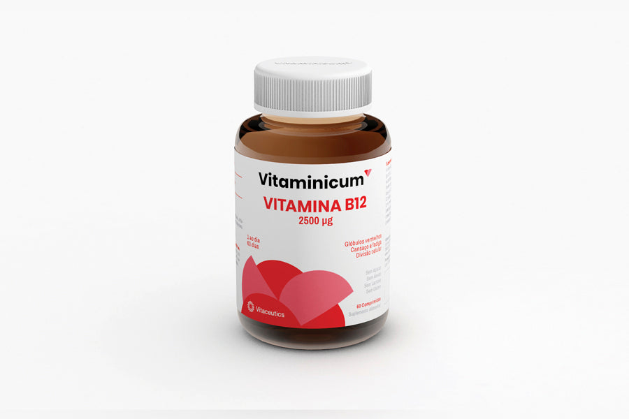 Vitaminicum Vitamina B12 2500 ug 60 comprimidos