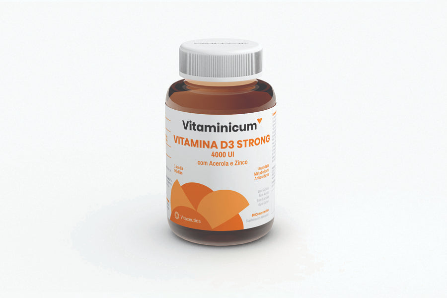 Vitaminicum Vitamina D3 Strong 4000 UI 90 comprimi