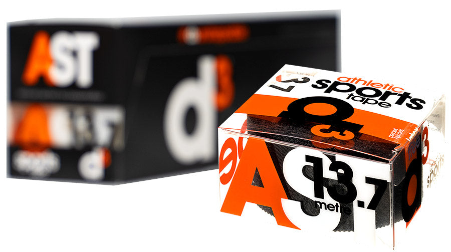 D3 AST ATHLETIC TAPE 38MMx15M PRETO UN