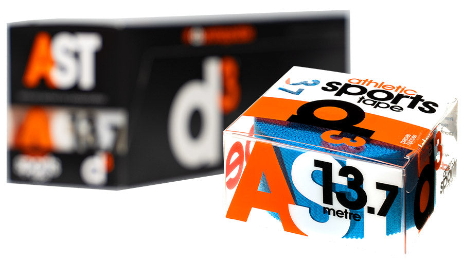 D3 AST ATHLETIC TAPE 38MMx15M AZUL ELETRICO UN