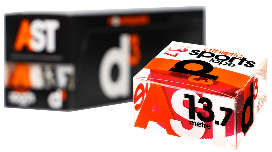 D3 AST ATHLETIC TAPE 38MMx15M VERMELHO UN