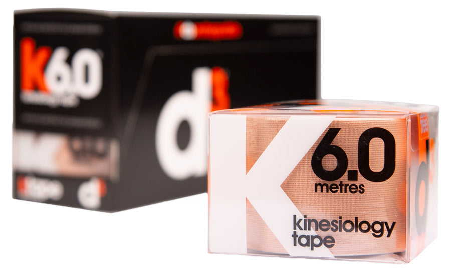D3 K6.0 KINESIO TAPE 50MMX6.0M BEGE