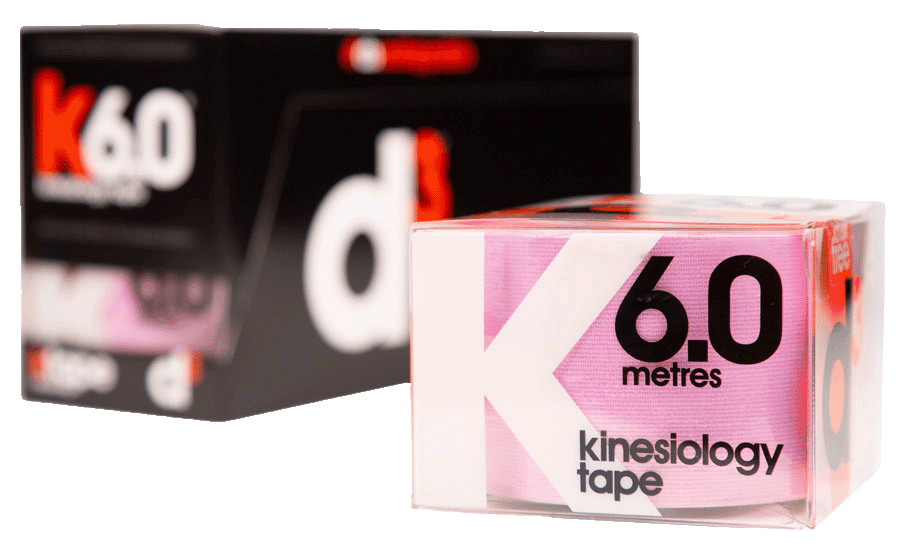 D3 K6.0 KINESIO TAPE 50MMX6.0M ROSA CLARO