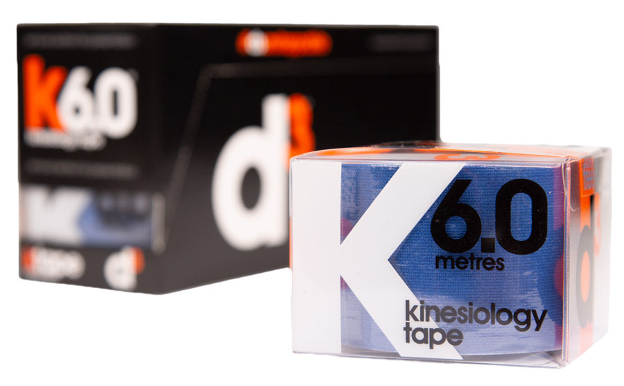 D3 K6.0 KINESIO TAPE 50MMX6.0M AZUL ESCURO
