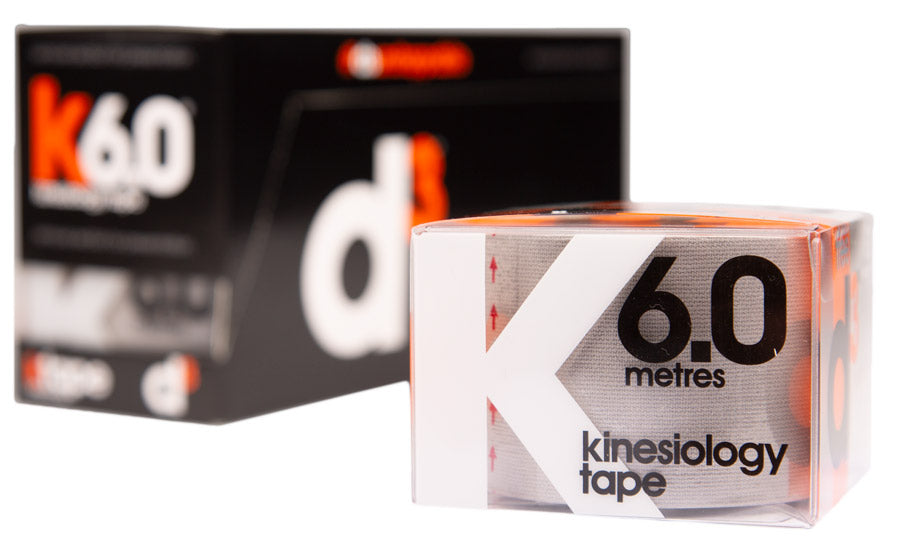 D3 K6.0 KINESIO TAPE 50MMX6.0M CINZENTO