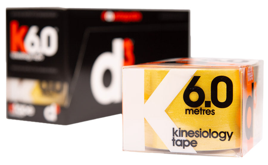 D3 K6.0 KINESIO TAPE 50MMX6.0M AMARELO