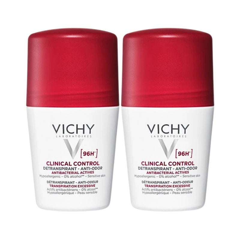 Vichy Duplo Deo Clinical Control 96h 2X50 ml