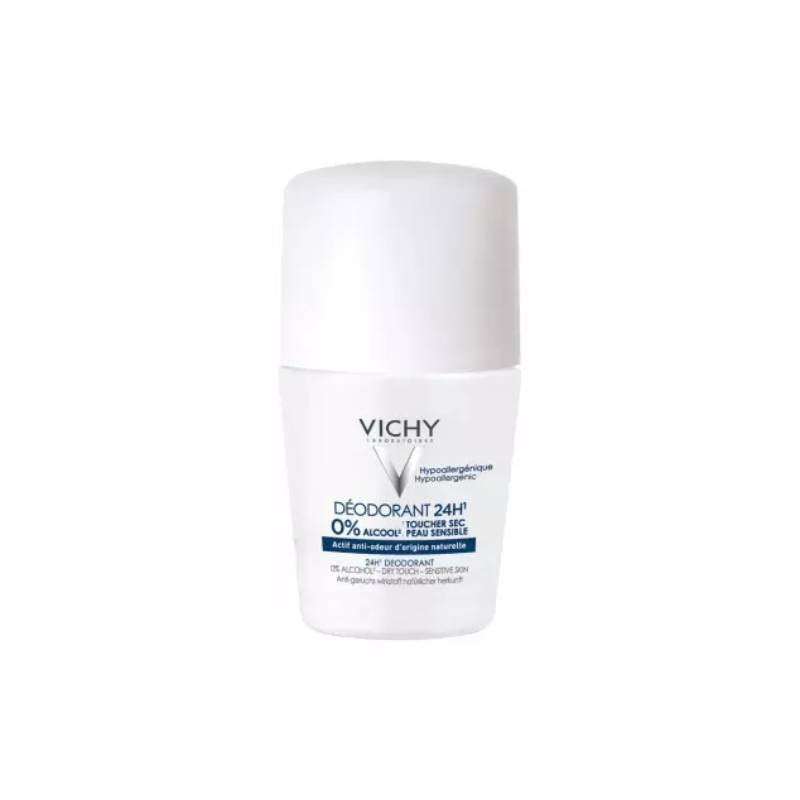 Vichy Deo Roll on 24h Tacto Seco Pele Sensi. 50 ml
