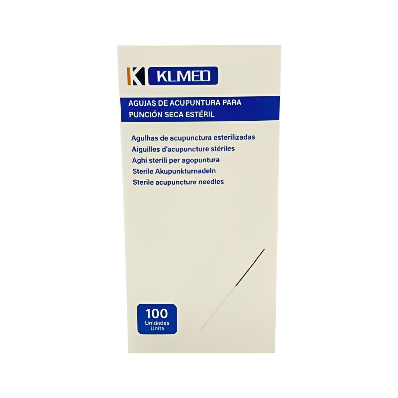 AGULHA DE ACUPUNTURA ESTERIL 0,25X40MM CX100UN