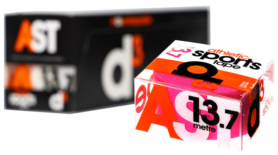 D3 AST ATHLETIC TAPE 38MMx15M COR-DE-ROSA UN