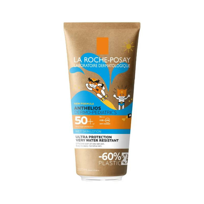 La Roche-Posay Anthelios Dermo-Pediatrics Loção Wet Skin SPF