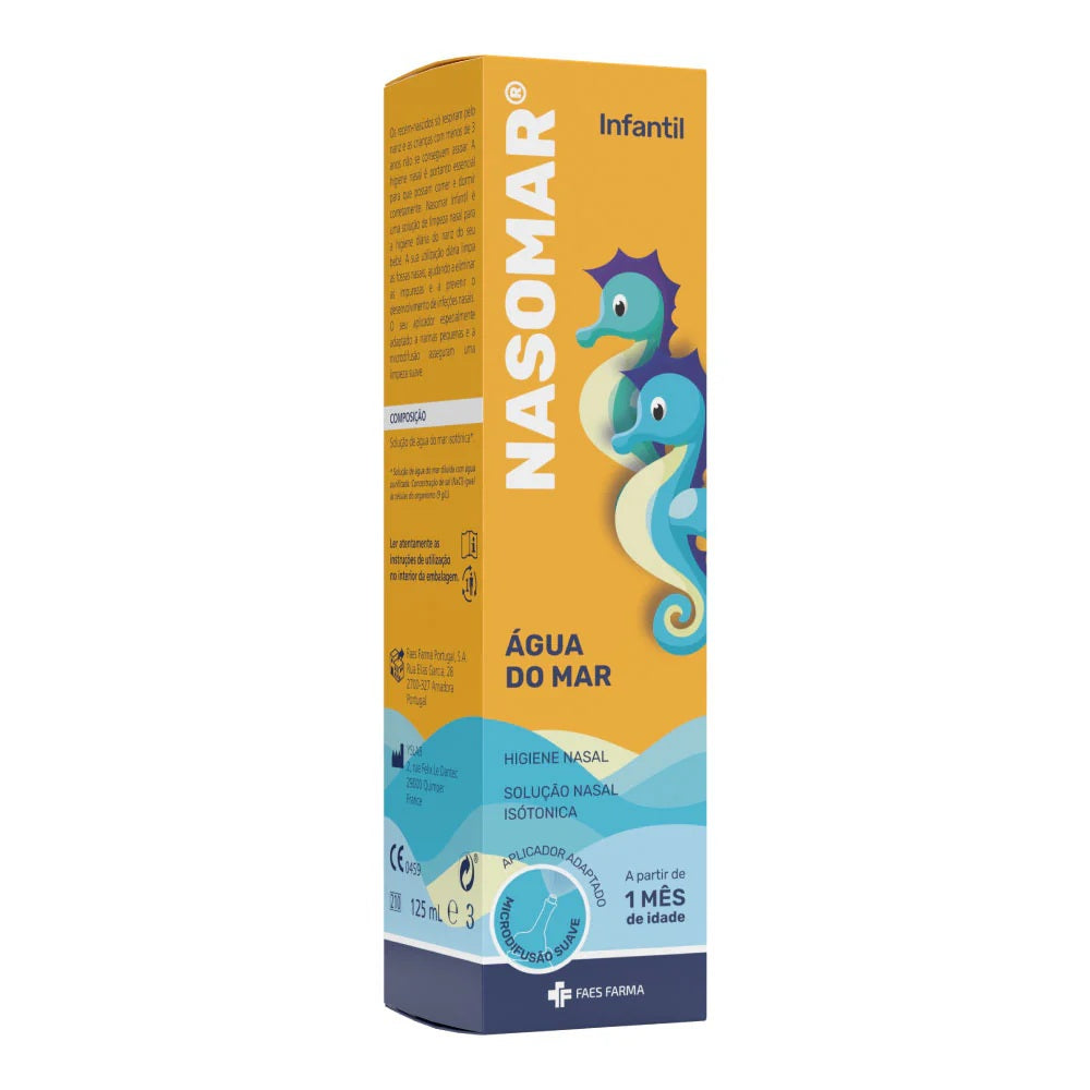 Nasomar Infantil Sol. Pulverizaçao Nasal 125 ml