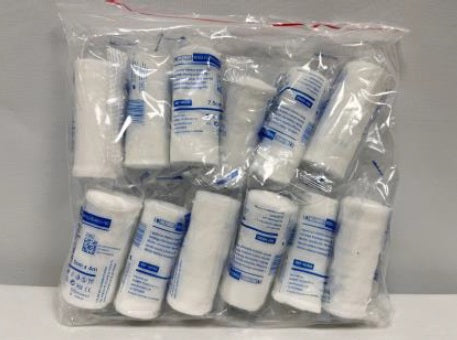 LIGADURA ELASTICA BRANCA 10CMX4MT UN